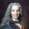 This app combines "Candide” by French philosopher Voltaire with professional human narration