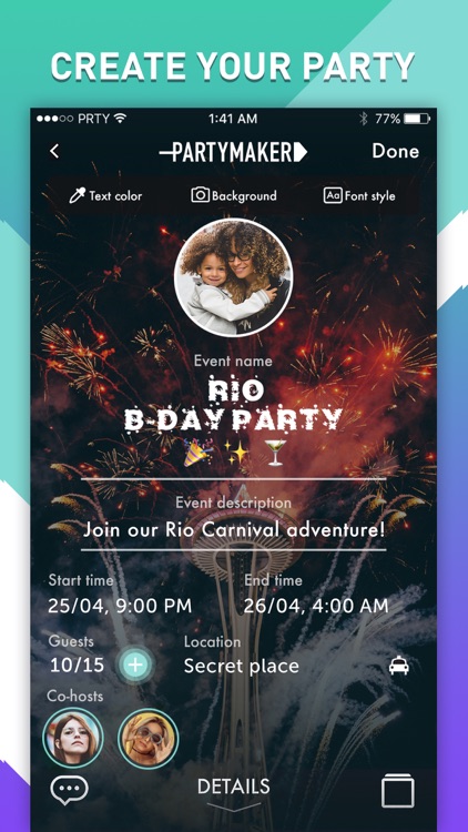 PartyMaker: Event Planner screenshot-0