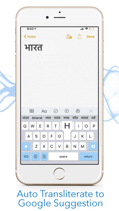 How to cancel & delete Indic Keyboard : 13 Languages from iphone & ipad 3