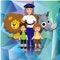 Pocket Play School app covers up to 100% standard preschool Syllabus like counting, comparison, direction, shapes, colors, wild animals, farm animals, sea animals, and community helpers, etc