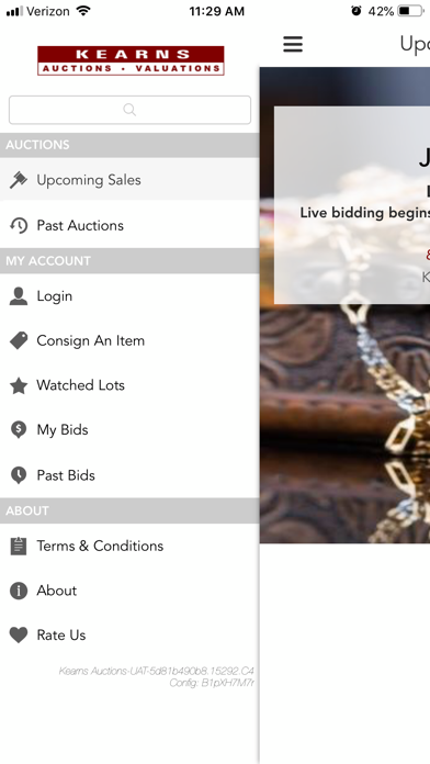 Kearns Auctions screenshot 4