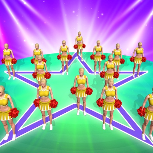 Cheerleaders Show 3D iOS App