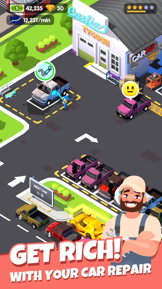 【图】Idle Car Fix – Garage Tycoon(截图3)