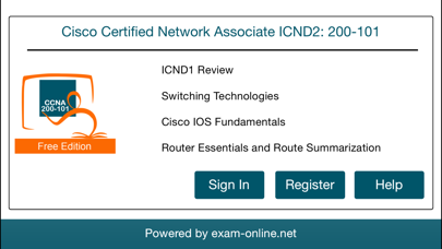 How to cancel & delete CCNA 200-101 Exam Online Lite from iphone & ipad 1