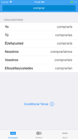 Conjugate Spanish Verbs