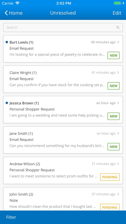 Salesfloor