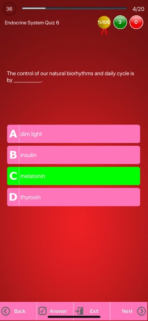 Endocrine System Trivia(圖3)-速報App