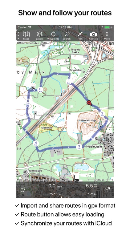 Topo GPS Denmark