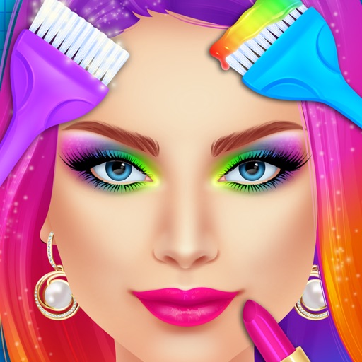 Make Up & Hair Salon Makeover Icon