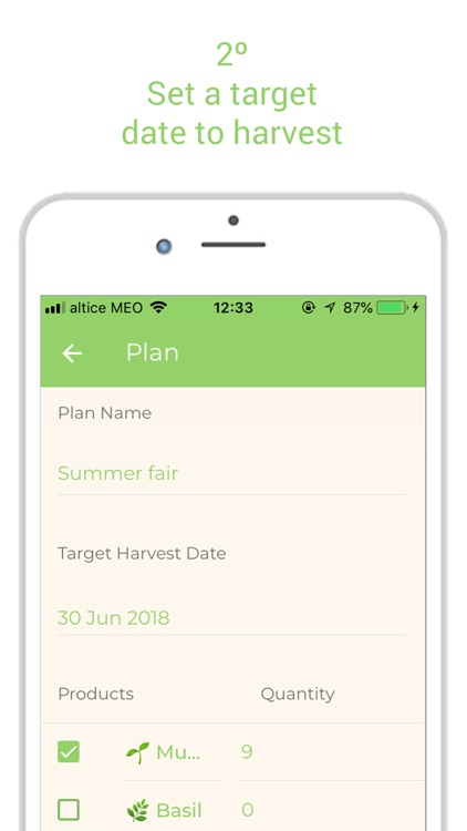 Crop Plan - Microgreens