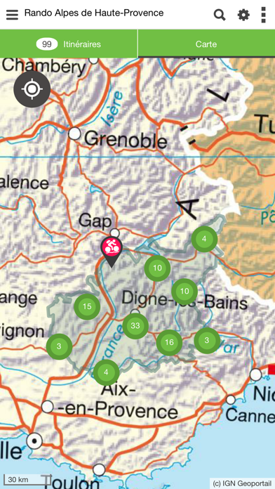 Rando Alpes de Haute-Provence screenshot 3