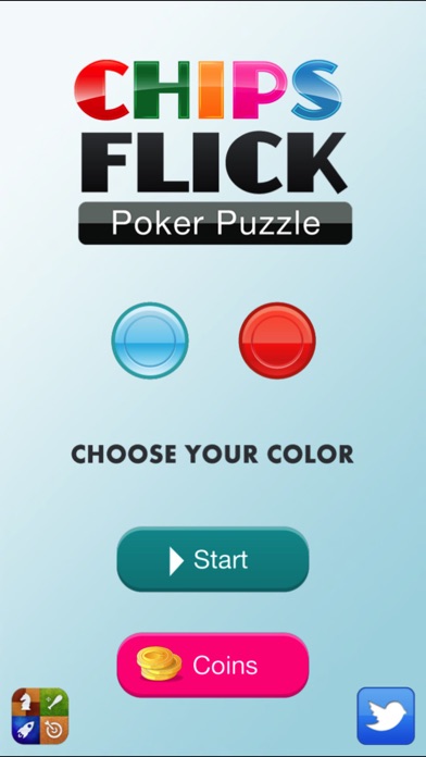 How to cancel & delete Chips Flick Poker Puzzle from iphone & ipad 1