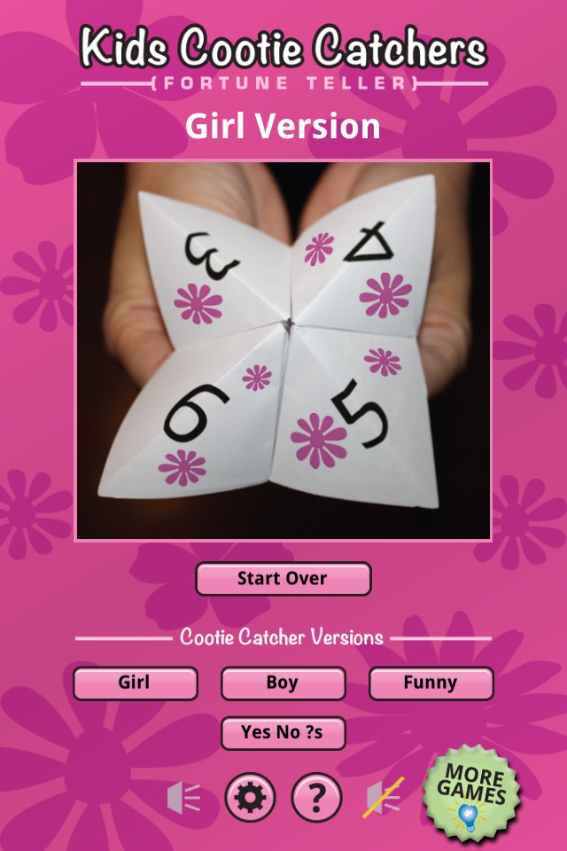 Cootie Catcher Fortune Teller screenshot 4