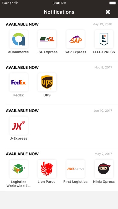 PaketQ - Track Shipments iPhone PaketQ - Track Shipments iPhone