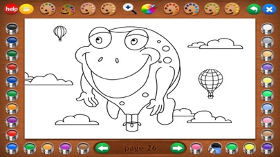 How to cancel & delete Coloring Book 12: Planes from iphone & ipad 3