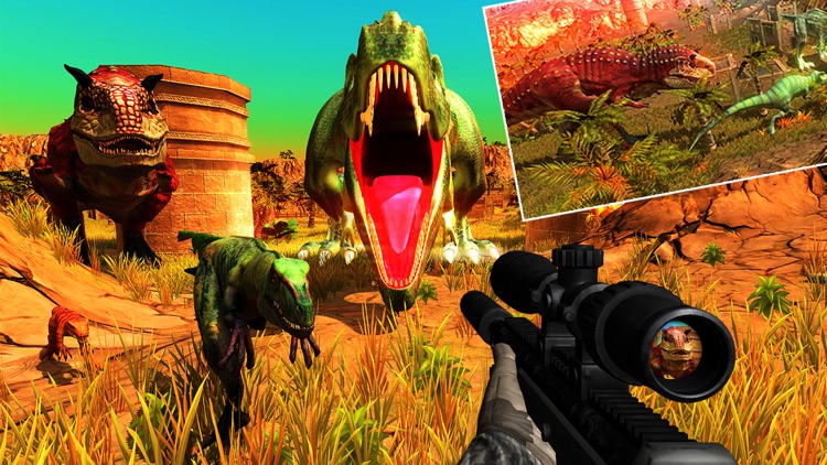 Desert Dinosaur Shooter Pro