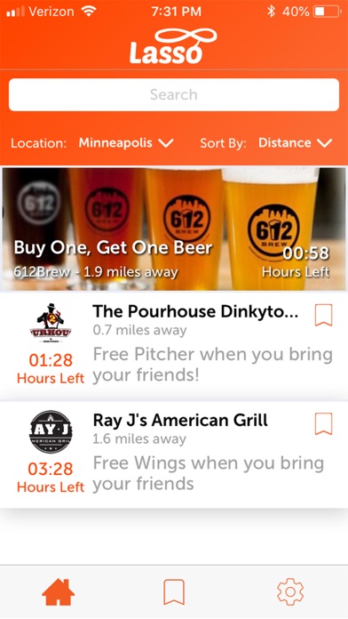How to cancel & delete Lasso – Food Deals Near You! from iphone & ipad 4