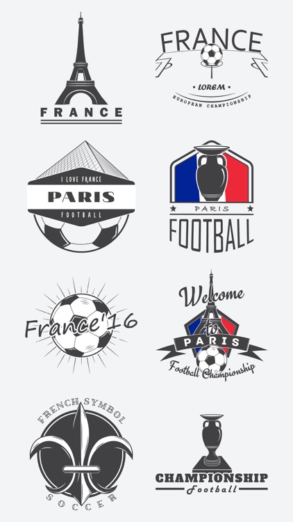 France Football Fans Stickers