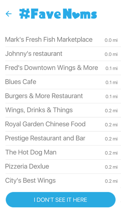 How to cancel & delete Fave Noms - for dining out from iphone & ipad 2