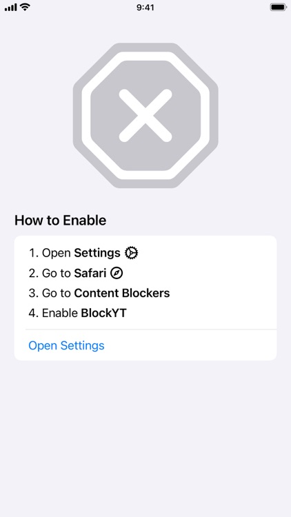BlockYT for Safari screenshot-3