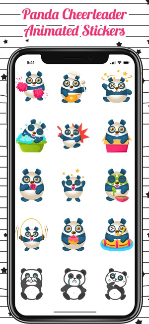 Panda & Cheerleaders Animated(圖2)-速報App