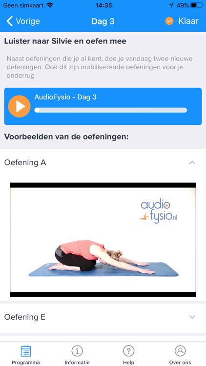 Lage Rugpijn Oefeningen App screenshot-4