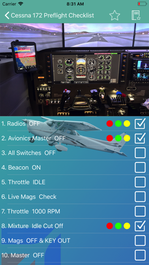 Cessna 172 Preflight Checklist(圖2)-速報App