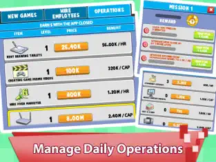 Screenshot 6 Video Game Tycoon: Idle Empire iphone