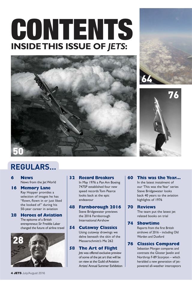 JETS Magazine - Aviation heritage news on classic airliner, military aircraft, aeroplane & jets screenshot 2