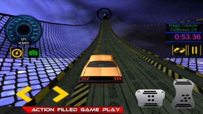 Alien Car:  Tracks Space Stunt screenshot 3