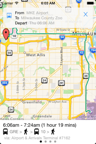 Transit Tracker - Milwaukee screenshot 4