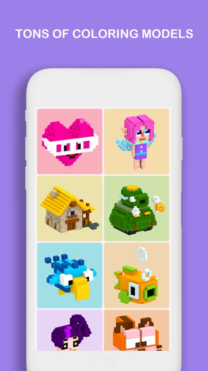 Voxel - 3D Color by Number screenshot-3