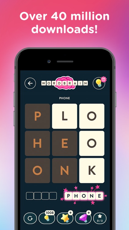 WordBrain: classic word puzzle screenshot-0