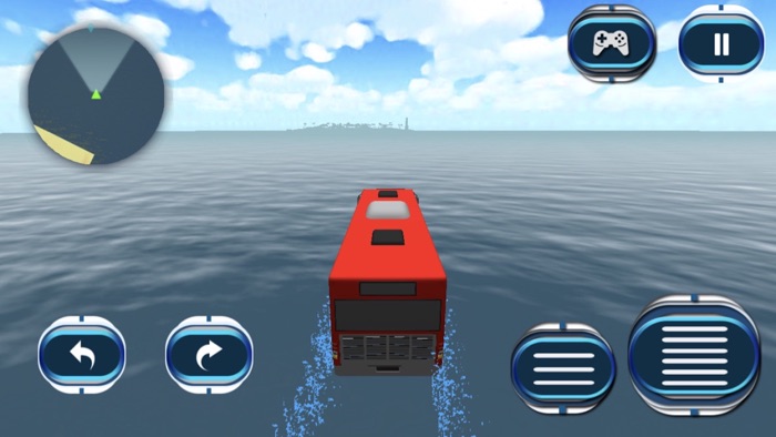 Water Surfer Bus Race Floating