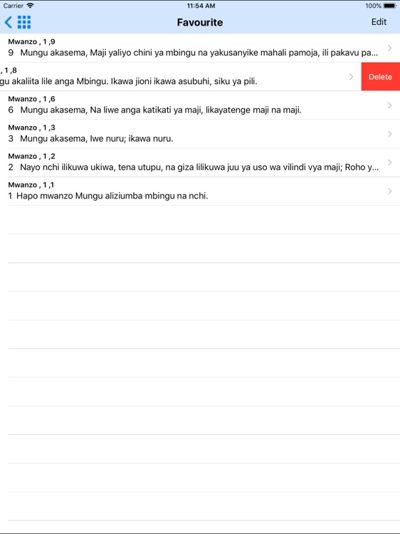 Swahili Bible Offline HD screenshot-5