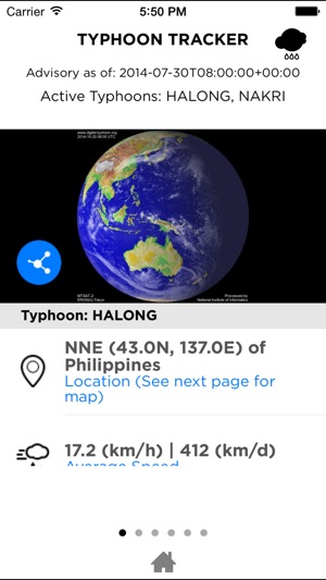 Typhoon Tracker(圖1)-速報App