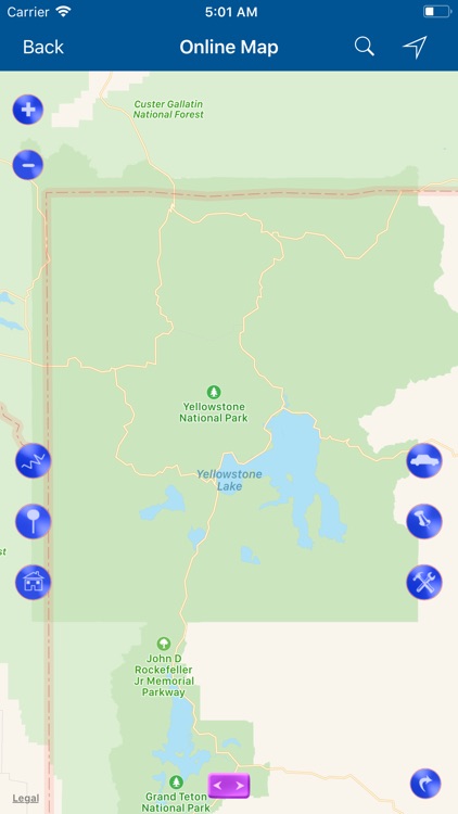 Yellowstone National Park Map! screenshot-5