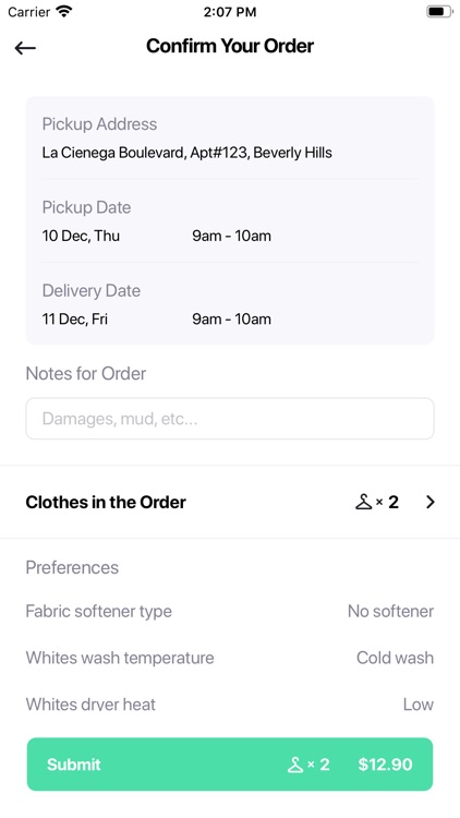 iClean Dry Cleaning & Laundry screenshot-3