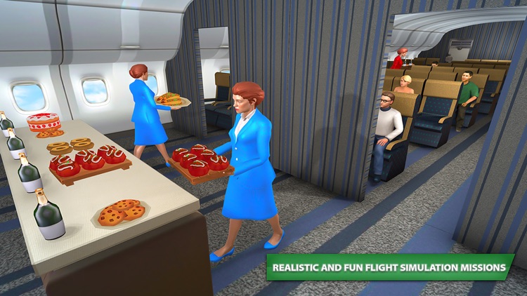 Virtual Family Air Hostess 3D