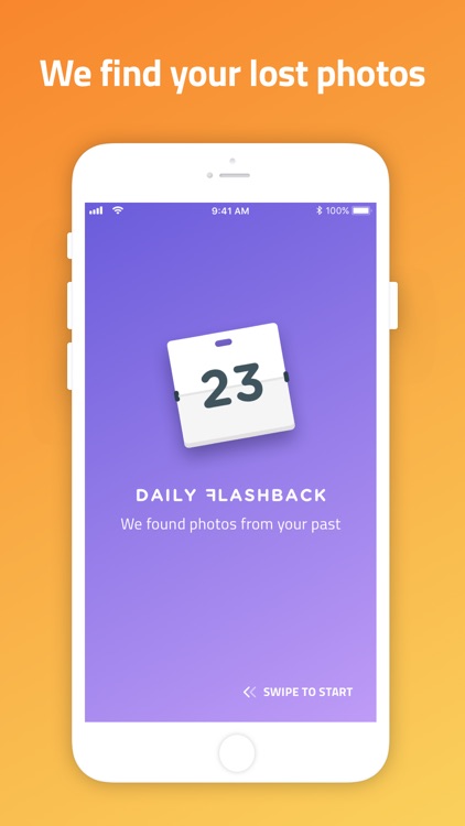 Flashback - Find lost photos
