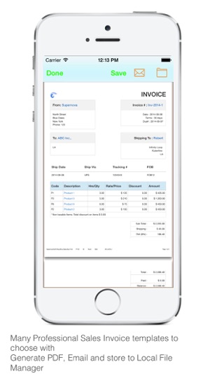 Retail Store Manager: Invoice(圖3)-速報App