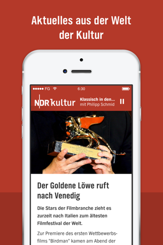 NDR Kultur Radio - náhled