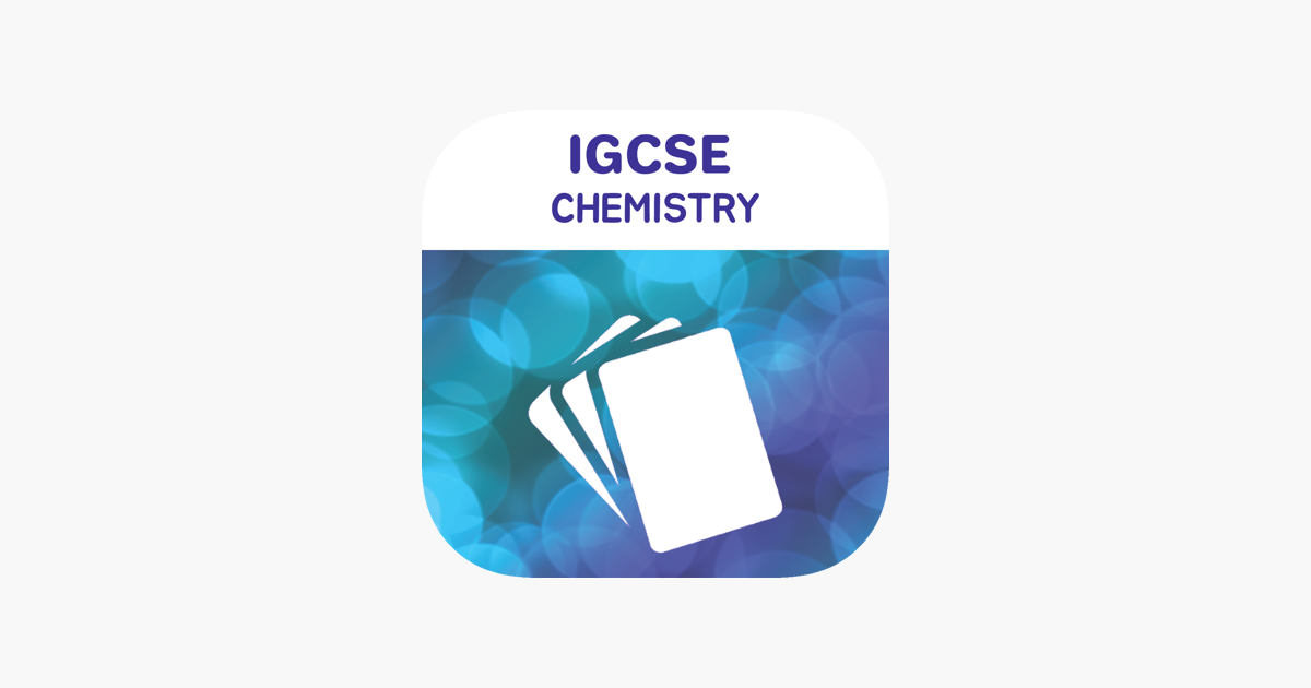 ‎IGCSE Chemistry Flashcards On The App Store