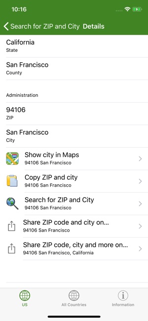 Worldwide ZIP Code Finder(圖3)-速報App