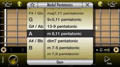 How to cancel & delete Guitar Modal Pentatonic Scales from iphone & ipad 4