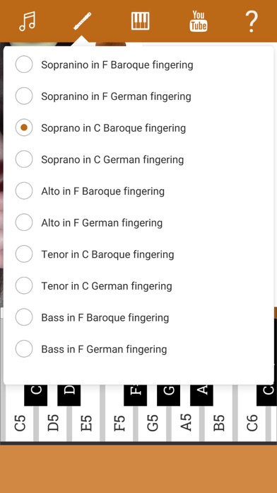 2D Recorder Fingering Chart screenshot 2