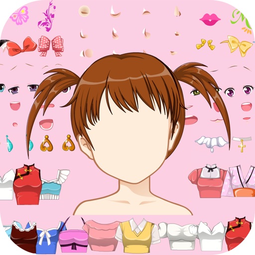 Girls Anime Avatar Creator iOS App