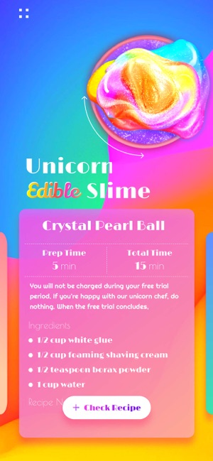 Đầu bếp Unicorn: Slime ăn được