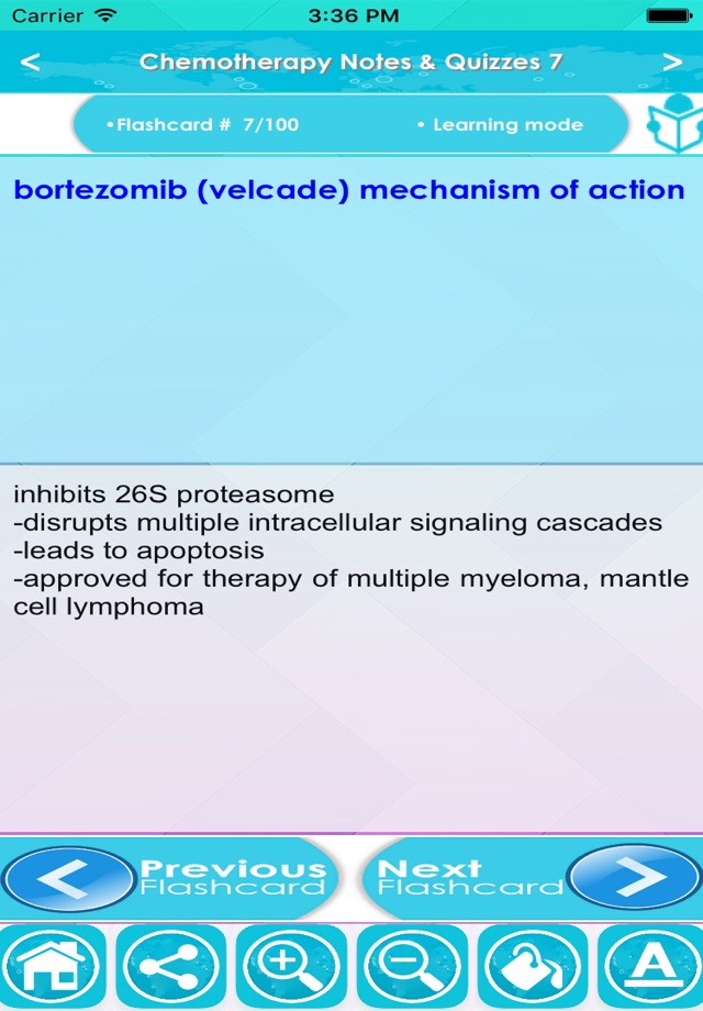 Chemotherapy Exam Review App screenshot 2