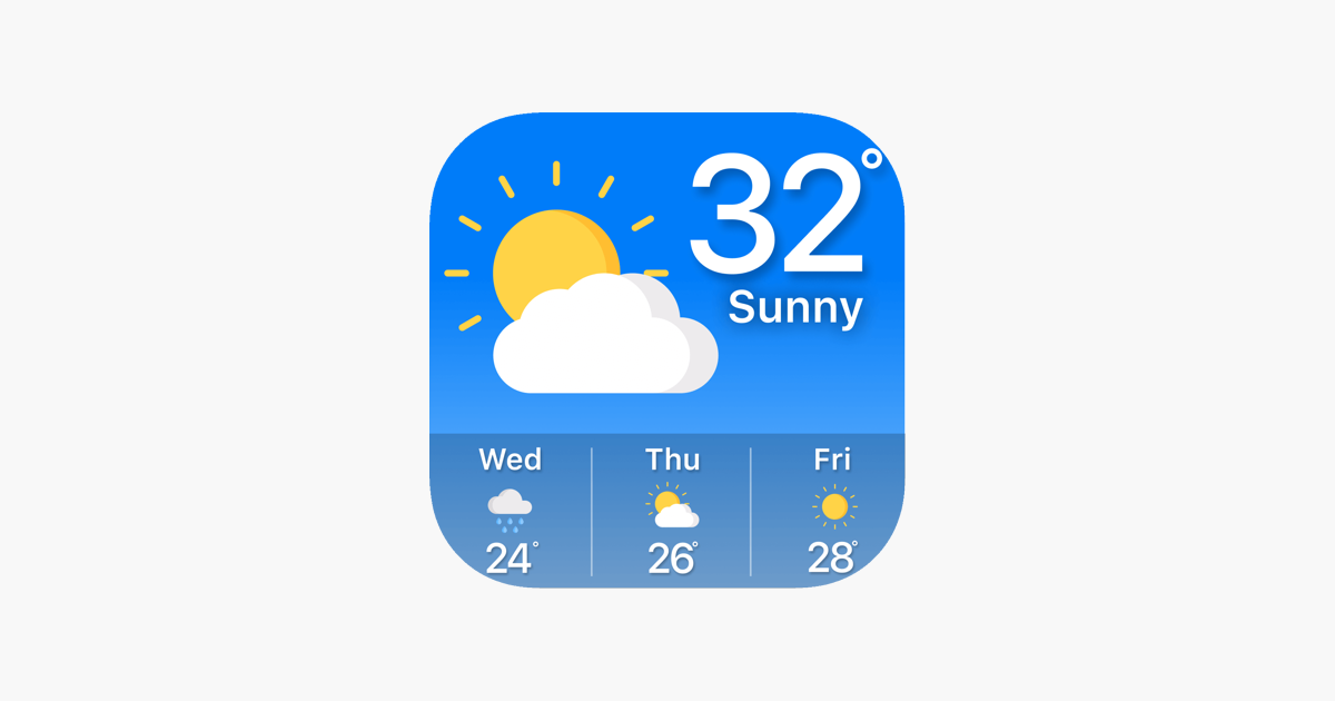 App Store 上的 天气 天气预报